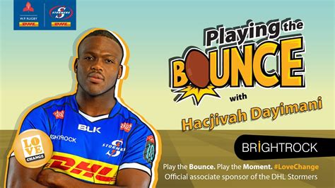 We Have Fun With DHL Stormers Loose Forward Hacjivah Dayimani