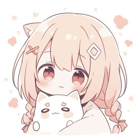 ૮ ˶ᵔ ᵕ ᵔ˶ ა Follow Me Cute Anime Chibi Cute Anime Cat Cute Cartoon