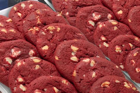 Otis Spunkmeyers Red Velvet Cookies Bolster In Store Bakeries Commercial Baking