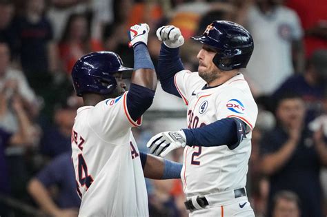 Houston Astros Yordan Alvarez Alex Bregman Co Al Players Of The Week