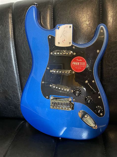 Squier Affinity Stratocaster Body 2022 Blue Reverb