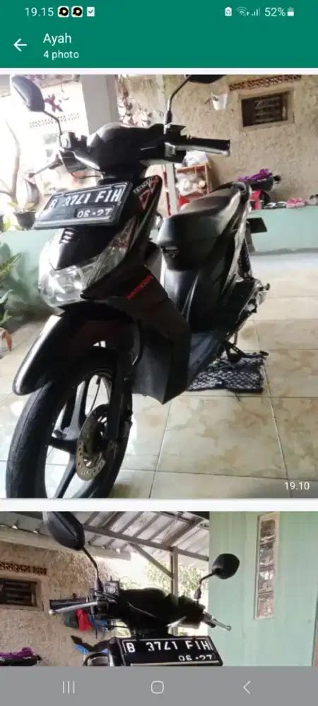 Honda Beat Karbu Surat Surat Lengkap Pajak Hidup Motor Bekas