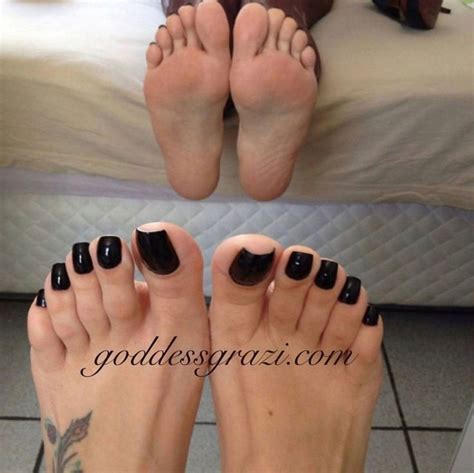 Beautiful Toenails With Goddess Grazi