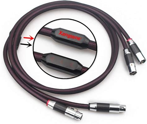 Amazon Audiophile HiFi Audio XLR Cable 4N Pure Silver XLR Balance