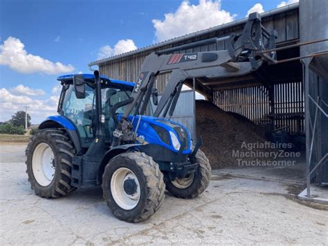 Tracteur Agricole New Holland T6 155 Electro Command à Vendre 48000 Eur 2019 Agriaffaires