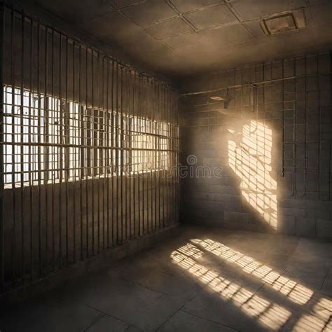 Old Prison Cell with Bars on the Window. Stock Photo - Image of cell ...