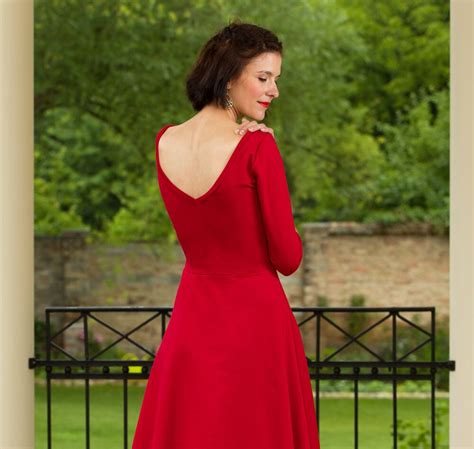 Dress Tiffany In Red Etsy