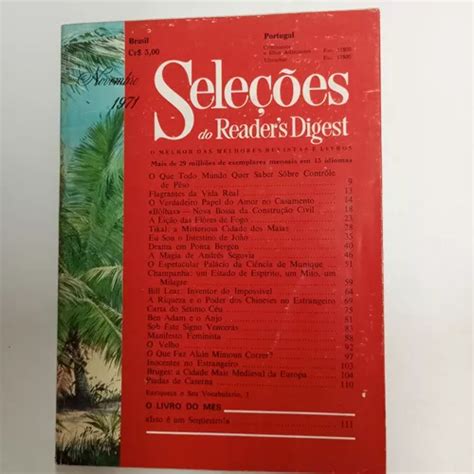 Revista Revista Readers Digest Sele O Que Todo Mundo Q Mercadolivre