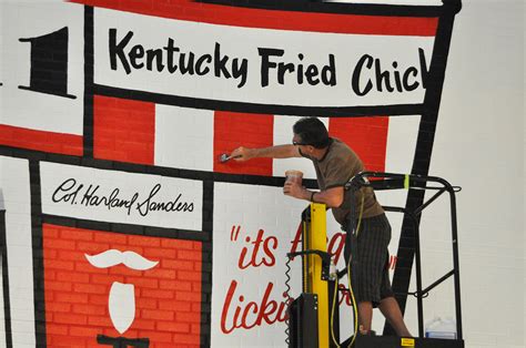 KFC "Finger Lickin' Good" Mural :: Behance