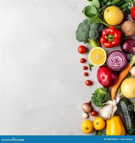 Healthy Food And Diet Concept Stock Illustration Illustration Of