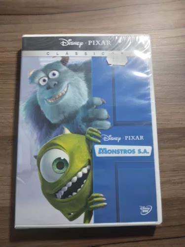 Dvd Lacrado Monstros S A Disney Pixar Classicos Parcelamento Sem Juros