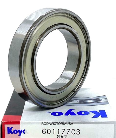 6011 ZZ C3 KOYO JAPAN Deep Groove Ball Bearings 55 X 90 X 18mm