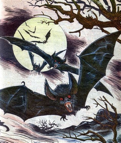 Pin By Daily Doses Of Horror Hallow On I Bats Bat Art Halloween