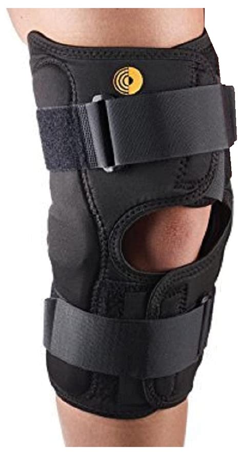 CoolTex Anterior Closure Wrap Around Hinged Knee Brace L Open