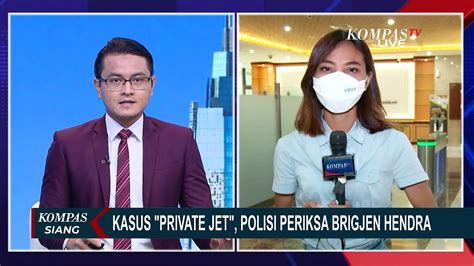 Kasus Private Jet Hasil Pemeriksaan Brigjen Hendra Kurniawan Diumumkan