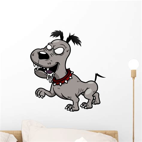 Vector Illustration Cartoon Dog Wall Decal Wallmonkeys