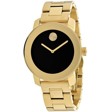 Movado 3600397 Unisex Bold Black Quartz Watch