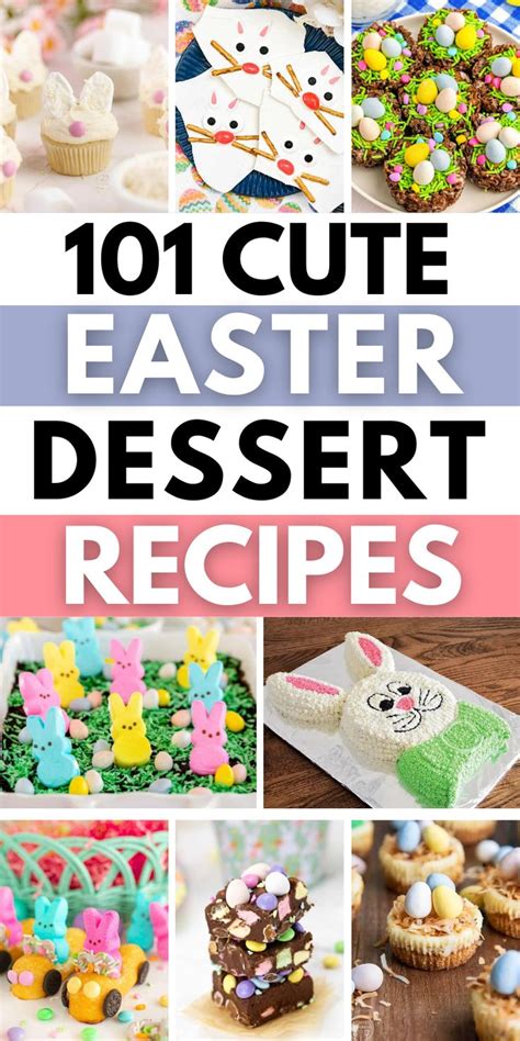 Fun Easter Desserts To Sweeten Your Celebration In Easy