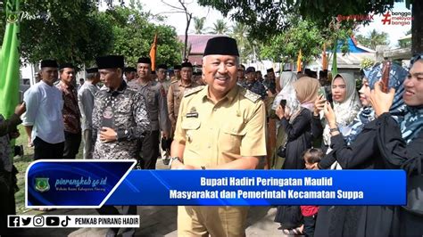 Vid Bupati Hadiri Peringatan Maulid Masyarakat Dan Pemerintah