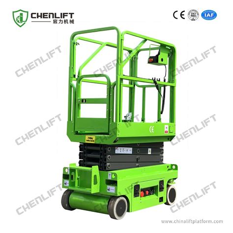 5m Self Propelled Scissor Lift For Aerial Work Man Lifts China