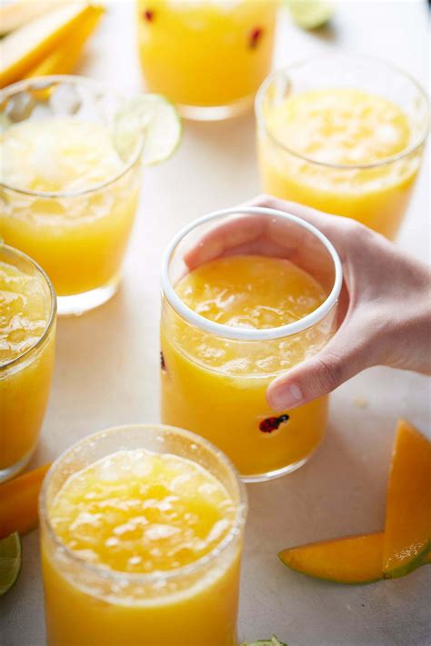 Agua Fresca De Mango Refrescante Y Fácil De Preparar