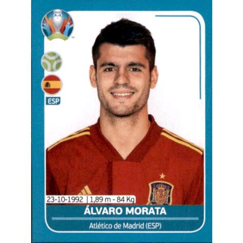 EM 2020 Preview Sticker ESP27 Alvaro Morata Spanien 0 39