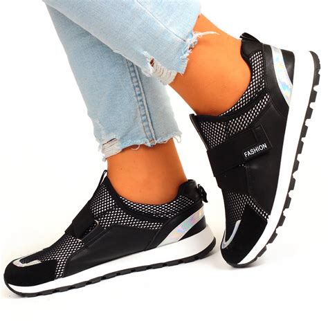 Adidasy Damskie Buty Sportowe Na Rzep Lekkie Allegro Pl