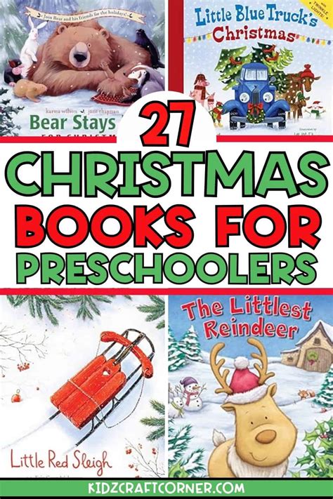 27 Best Christmas Books For Preschoolers Kidz Craft Corner