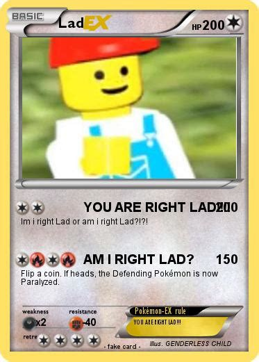 Pokémon Lad 8 8 You Are Right Lad My Pokemon Card