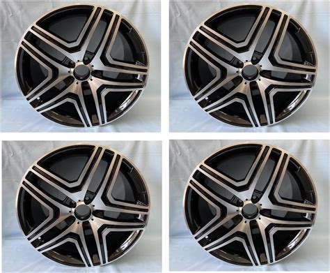 4pc 20 New Ml63 Amg Style Black Wheels Rims Fits Mercedes Benz Ml Ml350 Ml550