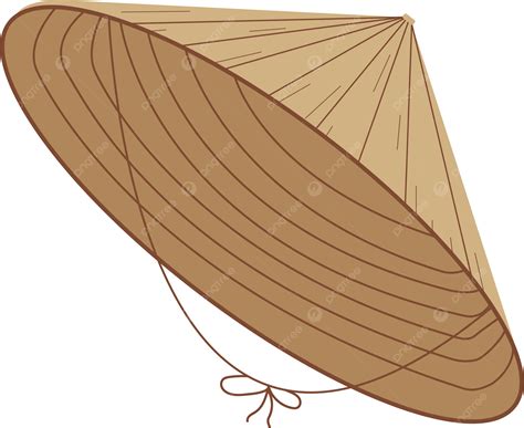 Vietnamese Traditional Bamboo Hat Vector Vietnamese Bamboo Hat