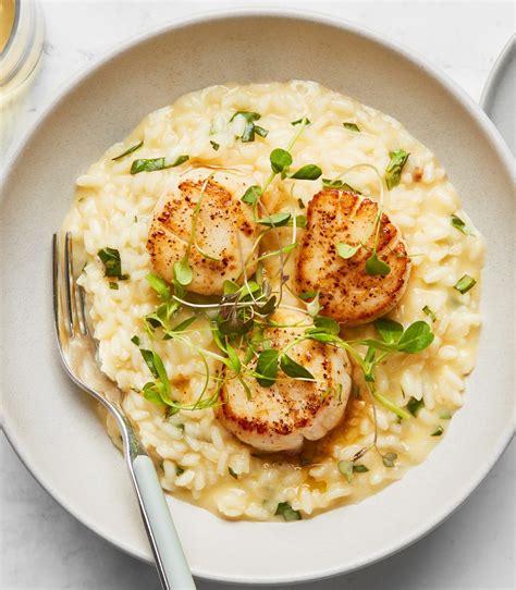 Risotto L Ger Aux Coquilles Saint Jacques Recettes L G Res