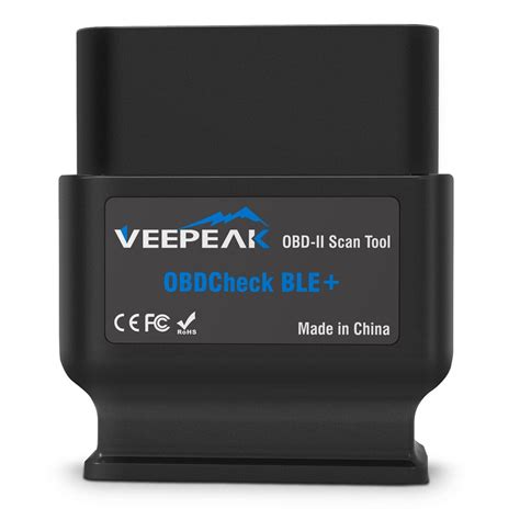 Veepeak Obdcheck Ble Ble Bluetooth Obd Scanner For Ios Android