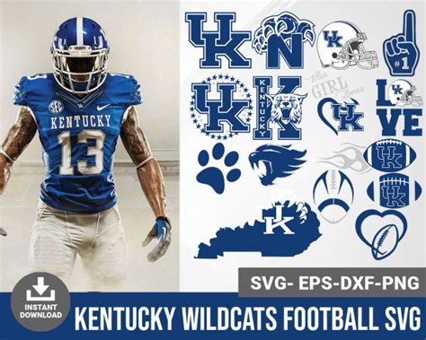 Kentucky Wildcats Bundle Svg Svgforcrafters Free Premium Svg Cut