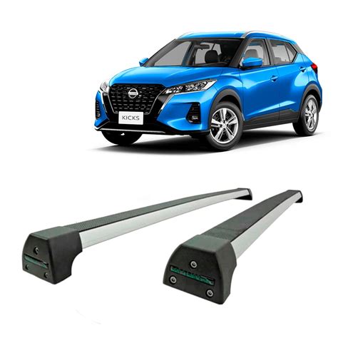 Rack De Teto Em Aluminio Long Life Nissan Kicks At