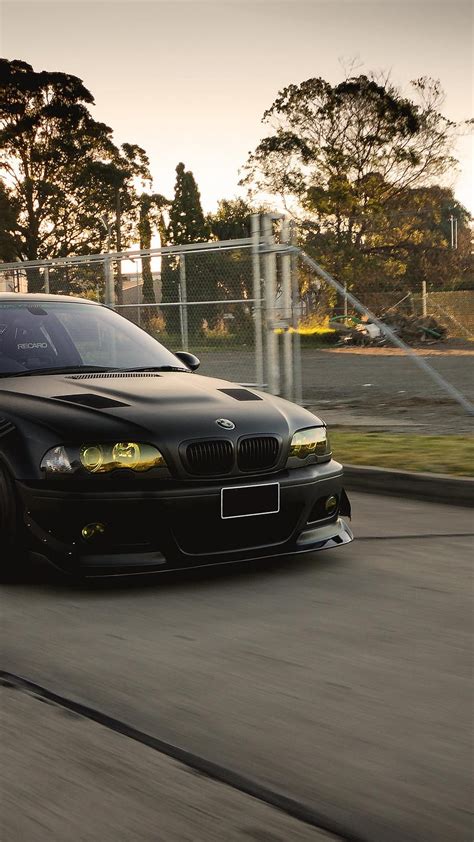 Black Bmw M3 E46 Wallpaper