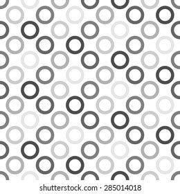 Circles Seamless Pattern Stock Vector Royalty Free