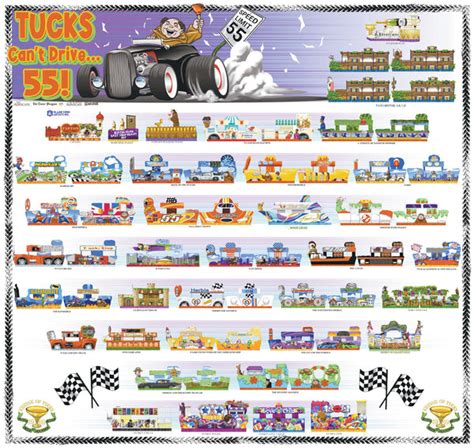 Krewe of Tucks - 2023 Carnival Bulletin Poster – store.theadvocate.com