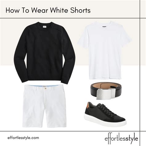 Nashville Stylist Tips For Men How To Wear White Shorts Effortless