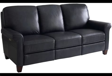 Club Level Dixon Transitional Power Reclining Sofa Fwdg Beaufort