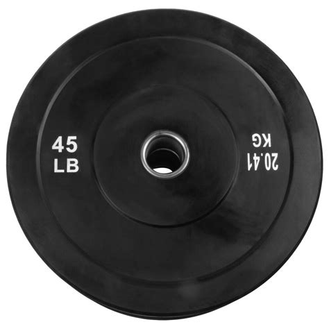 45 Lb Weight Plates 2 Inch Olympic Barbell Plates Cast Iron For Home