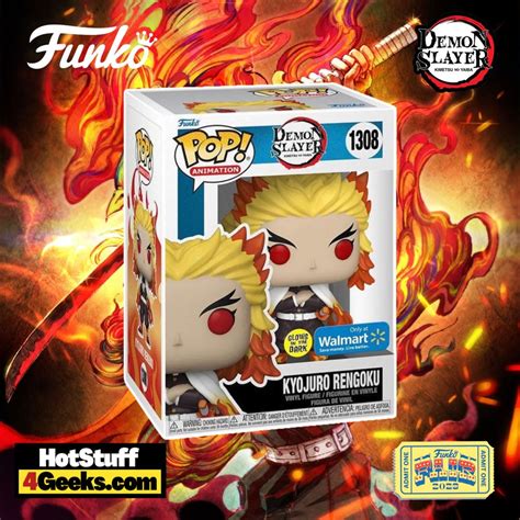 New Demon Slayer Kyojuro Rengoku Gitd Funko Pop