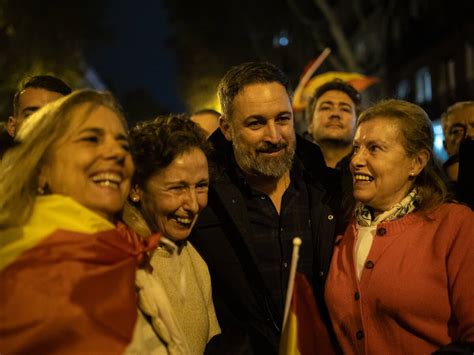 Vox Irá A Las Manifestaciones Del Pp Contra La Amnistía De Este Domingo