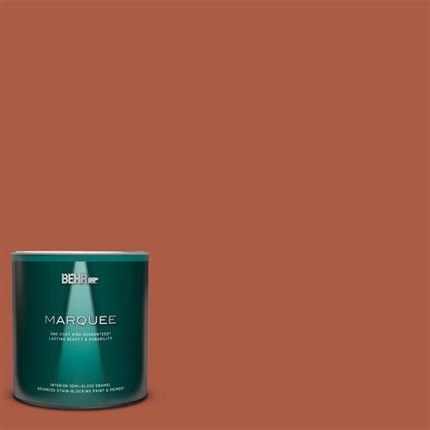 BEHR MARQUEE 1 Qt M190 7 Colorful Leaves Semi Gloss Enamel Interior