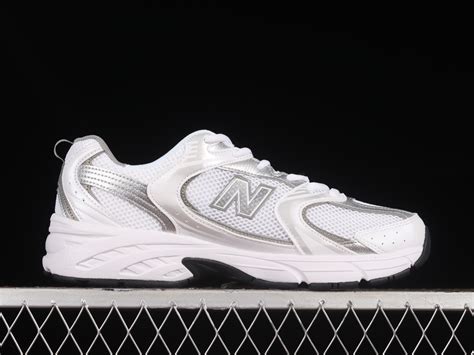 New Balance 530 White Silver Metallic Mr530ad New Balance Shoes