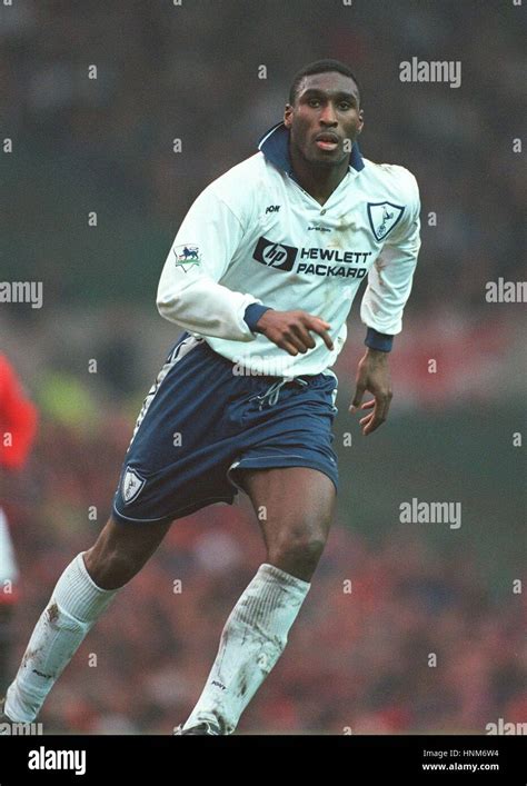 SOL CAMPBELL TOTTENHAM HOTSPUR FC 01 April 1996 Stock Photo - Alamy