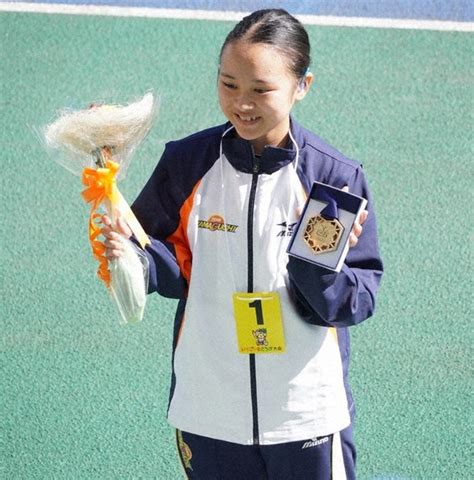 全国障害者スポーツ大会 陸上50メートル女子（聴覚障害）大会新v 中山さん ／山口 毎日新聞