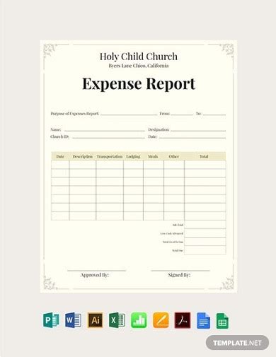 Church Report 13 Examples Format Word Pages How To Write Pdf