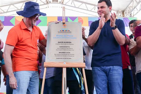 David Almeida Inaugura Mais Uma Unidade Do Prato Do Povo Na Zona Leste