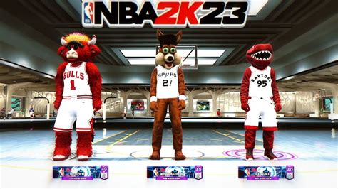 3 LVL 40 MASCOTS Go Crazy In The STAGE Nba 2K23 Current Gen YouTube